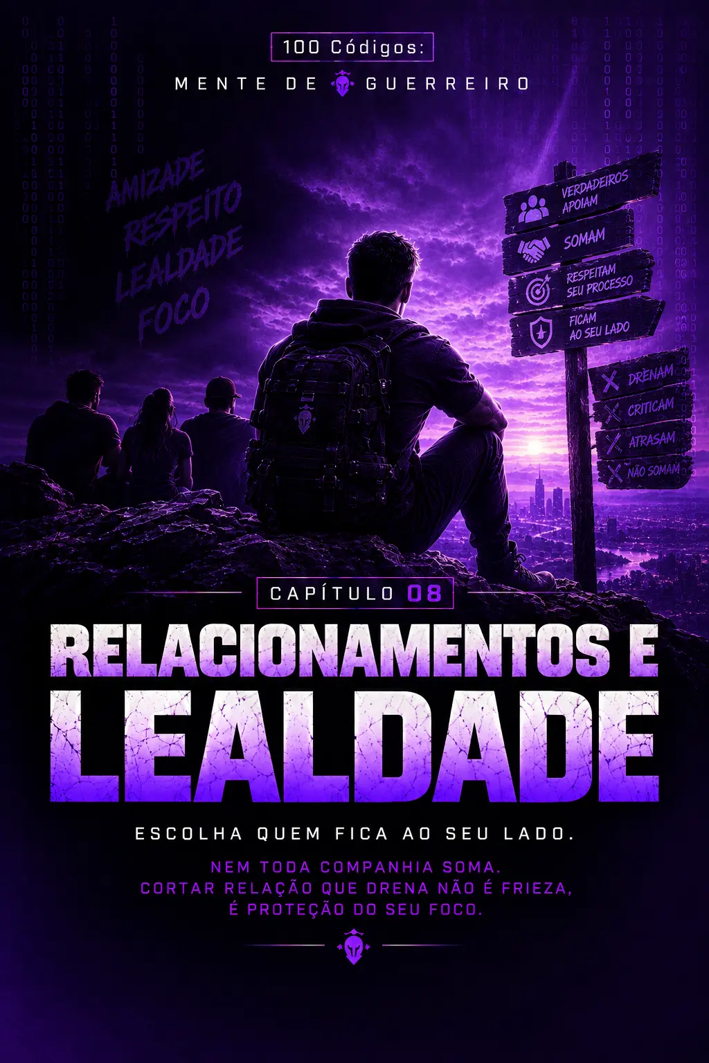 Capa do capítulo 08 — Relacionamentos e Lealdade